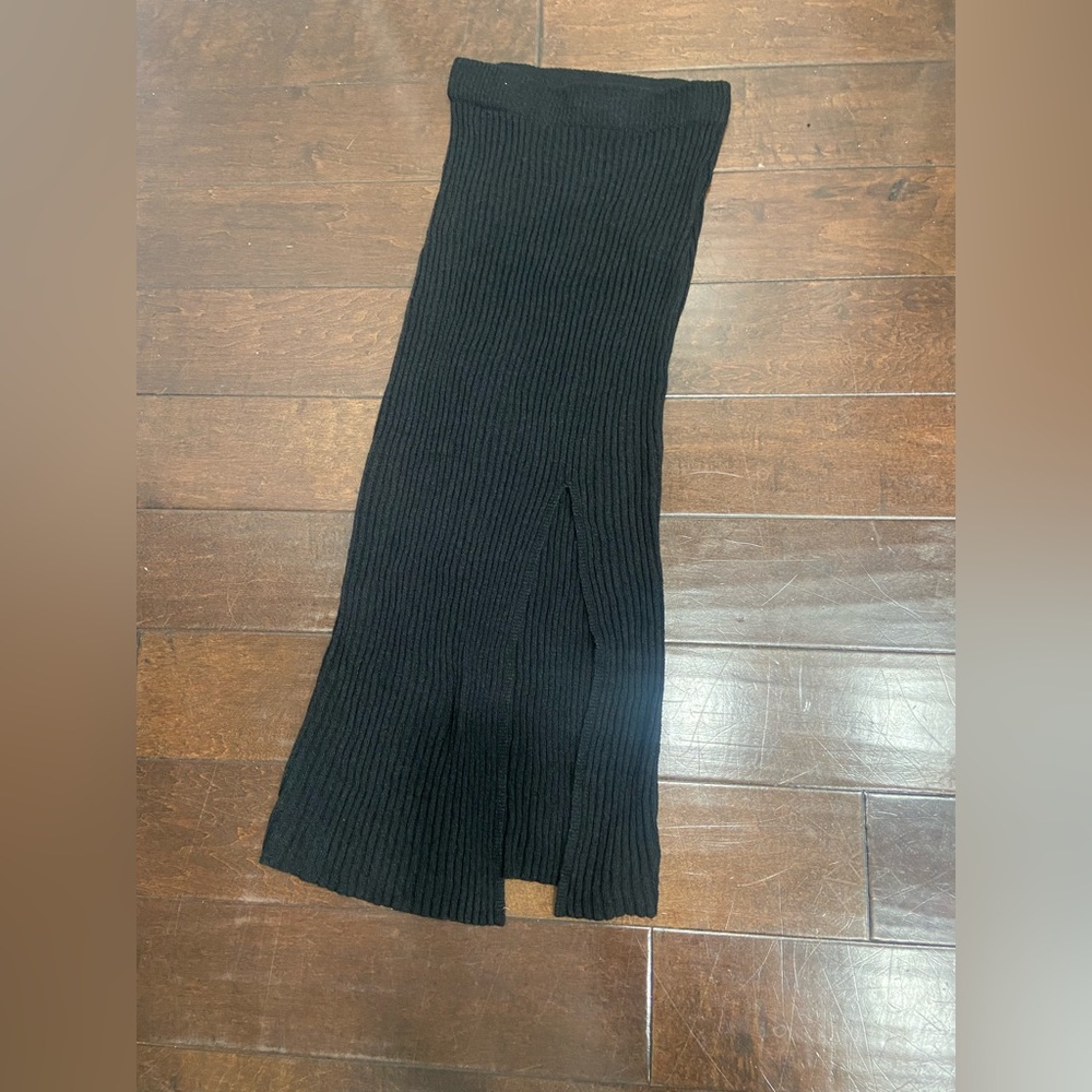 COTTON ON knit slit skirt